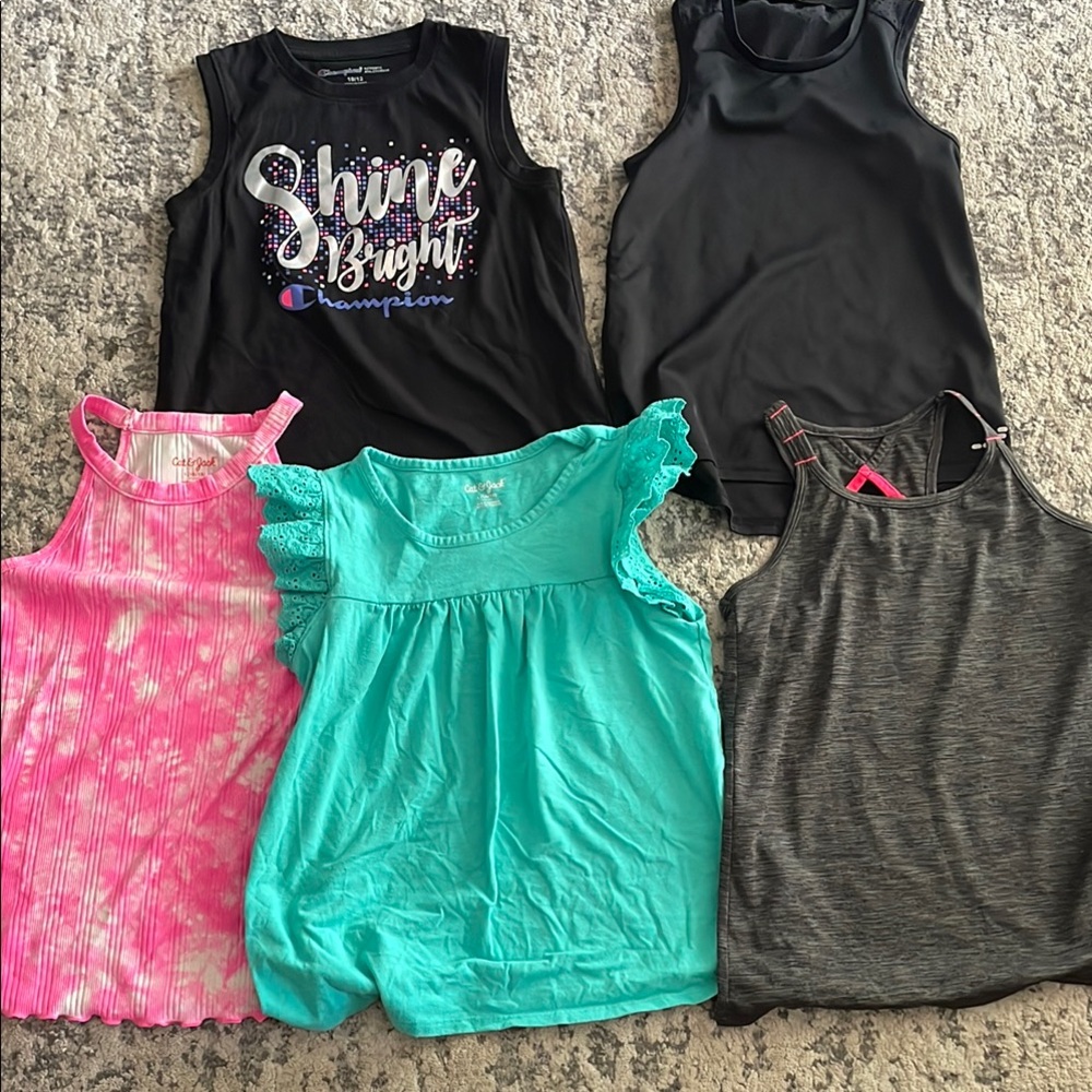 5 multi tanks tops